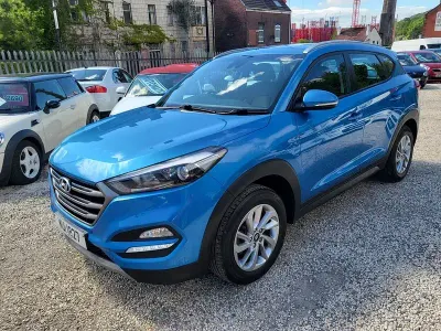 Used Hyundai Tucson SE 141 HP (103 kW) 2016 Blue SUV