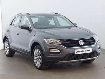 Used VW T-Roc SE 115 HP (84 kW) 2019 Grey SUV