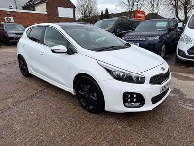 Used Kia Ceed GT-Line S 134 HP (98 kW) 2017 White Hatchback