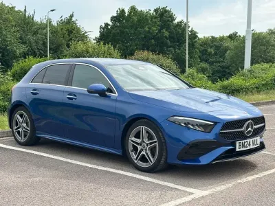 Used Mercedes A200 Executive 177 HP (130 kW) 2024 Blue Hatchback
