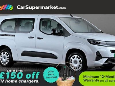 Used Vauxhall Combo Design Edition 100 kW (136 HP) 2025 White MPV
