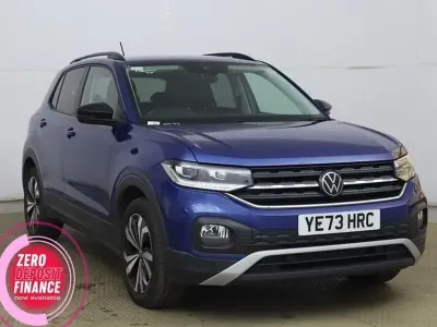 Used VW T-Cross Black Edition 110 HP (80 kW) 2024 Blue SUV
