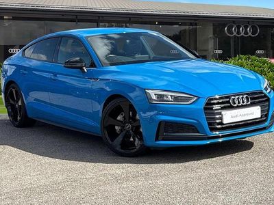 Used Audi A5 Sportback Black Edition 190 HP (139 kW) 2019 Blue Hatchback
