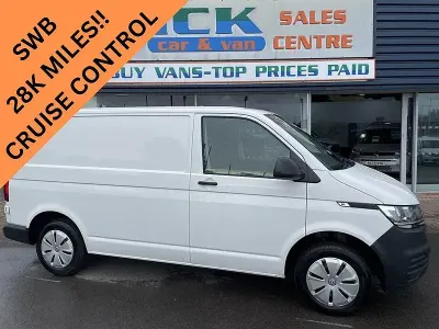 Used VW T6.1 Startline 108 HP (79 kW) 2023 White Van