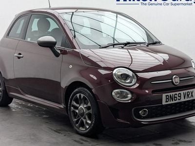 Red Used 2019 Fiat 500 S Hatchback | £8,750 (Fair price)