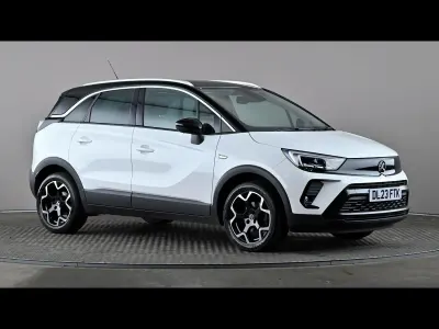 Used Vauxhall Crossland Ultimate 110 HP (80 kW) 2023 White SUV
