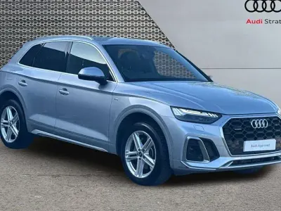 Used Audi Q5 S-Line 265 HP (194 kW) 2021 Silver SUV