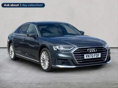 Begagnad Audi A8 S-Line 286 HK (210 kW) 2020 Grå Sedan
