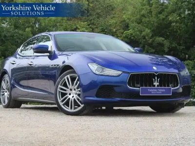 Used Maserati Ghibli 410 HP (301 kW) 2015 Blue Sedan