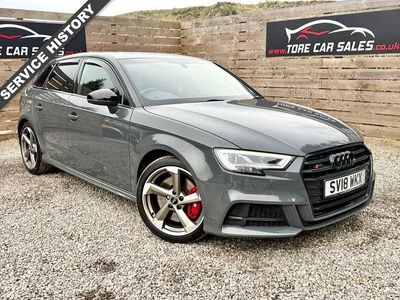 Used Audi S3 Sportback Black Edition 310 HP (228 kW) 2018 Grey Hatchback