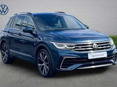 Used VW Tiguan R-line 150 HP (110 kW) 2023 Blue SUV