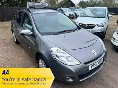 Used Renault Clio 86 HP (63 kW) 2010 Grey Estate