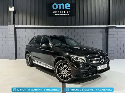 Used Mercedes GLC250 AMG line 204 HP (150 kW) 2018 Black SUV