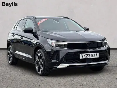 Used Vauxhall Grandland X Ultimate 2023 Black SUV
