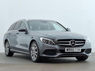 Used Mercedes C200 136 HP (100 kW) 2017 Grey Estate