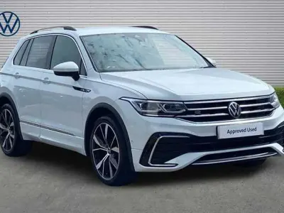 Used VW Tiguan R-line 150 HP (110 kW) 2022 White SUV