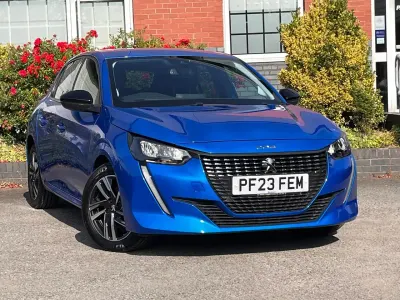 Used Peugeot 208 Allure+ 99 HP (72 kW) 2023 Blue Hatchback