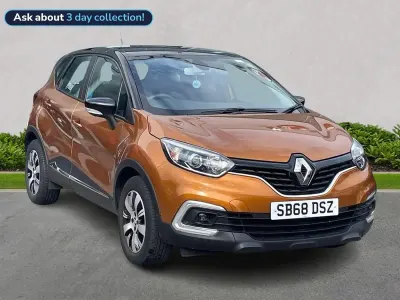 Begagnad Renault Captur Play 90 HK (66 kW) 2018 Orange SUV
