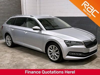 Used Skoda Superb SE L 150 HP (110 kW) 2022 Silver Estate