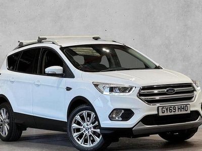 Used Ford Kuga Titanium 150 HP (110 kW) 2019 White SUV