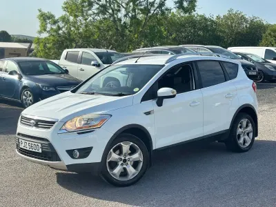 Used Ford Kuga Zetec 136 HP (100 kW) 2009 White SUV