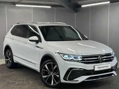 Used VW Tiguan Allspace R-line 150 HP (110 kW) 2025 White SUV