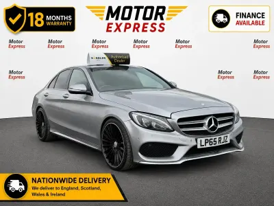 Used Mercedes C200 AMG Line Premium Plus 134 HP (98 kW) 2015 Silver Sedan
