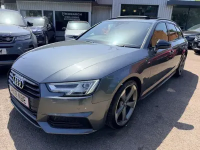 Used Audi A4 Black Edition 190 HP (139 kW) 2018 Grey Estate