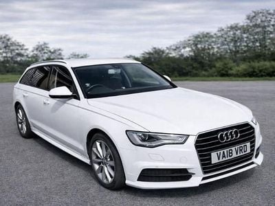 Used Audi A6 Design 190 HP (139 kW) 2018 White Estate