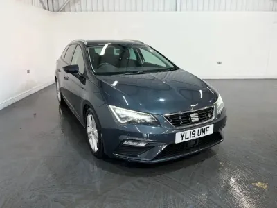 Used Seat Leon FR 130 HP (95 kW) 2019 Grey Estate