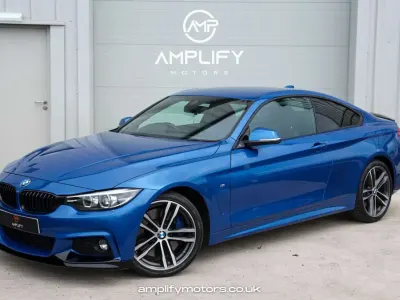 Used BMW 440 M Sport 322 HP (236 kW) 2018 Blue Coupe