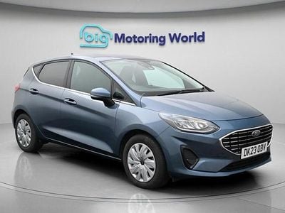 Usado Ford Fiesta Titanium 100 HP (73 kW) 2023 Azul Citadino