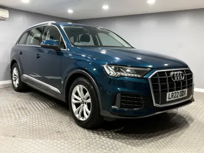 Used Audi Q7 Sport 231 HP (169 kW) 2022 Blue SUV