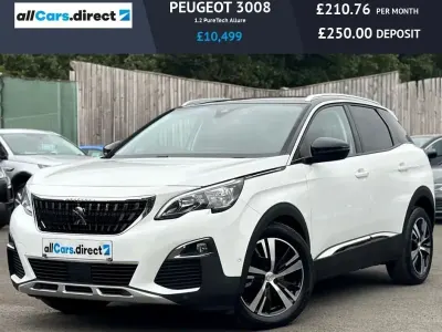 Used Peugeot 3008 Allure 131 HP (96 kW) 2017 White SUV