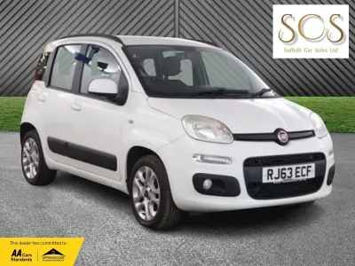 Used Fiat Panda Lounge 85 HP (62 kW) 2013 White Hatchback
