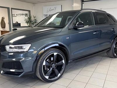 Used Audi Q3 Black Edition 180 HP (132 kW) 2017 Green SUV