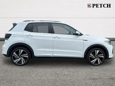 Used VW T-Cross R-line 108 HP (79 kW) 2024 White SUV