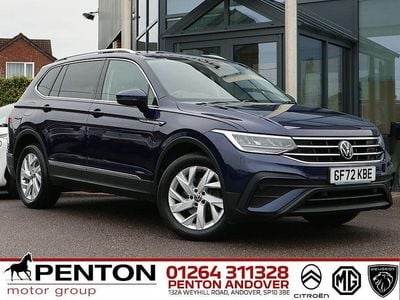 Used VW Tiguan Allspace S 150 HP (110 kW) 2022 Blue SUV