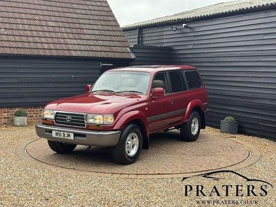 Used Toyota Land Cruiser 202 HP (148 kW) 1995 Red SUV