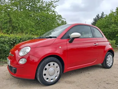 Used Fiat 500 69 HP (50 kW) 2014 Red Hatchback