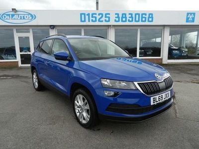 Used Skoda Karoq SE Technology 115 HP (84 kW) 2019 Blue SUV