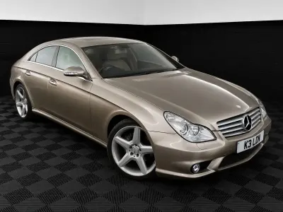 Used Mercedes CLS320 225 HP (165 kW) 2008 Beige Coupe