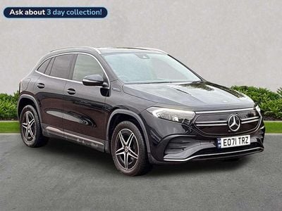Used Mercedes EQA250 AMG line 139 kW (190 HP) 2021 Black SUV
