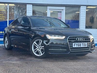 Black Used 2018 Audi A6 S-Line Sedan | £16,250 (Fair price)