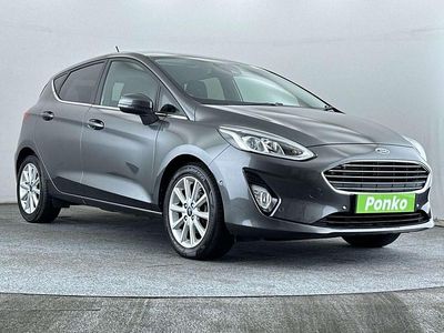 Used Ford Fiesta Titanium 100 HP (73 kW) 2017 Grey Hatchback
