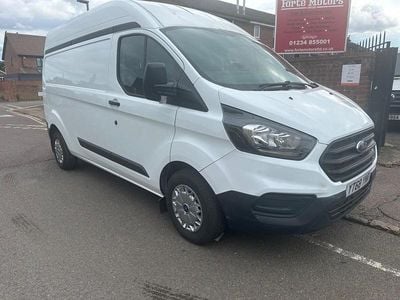 Used Ford Transit Custom 105 HP (77 kW) 2018 Green Van