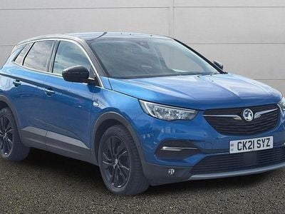 Used Vauxhall Grandland X SRi 131 HP (96 kW) 2021 Blue SUV