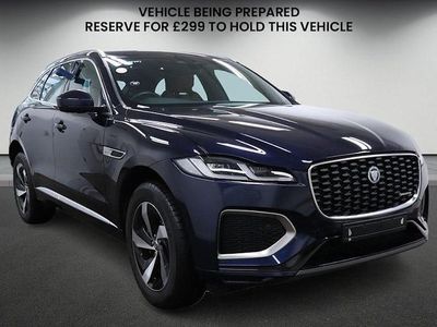 Used Jaguar F-Pace R-Dynamic 204 HP (150 kW) 2023 Portofino blue SUV