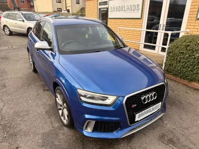 Begagnad Audi RS Q3 310 HK (228 kW) 2014 Blå SUV