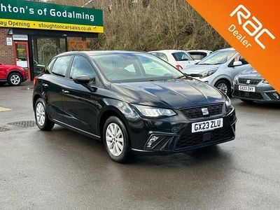 Used Seat Ibiza SE 95 HP (69 kW) 2023 Black Hatchback